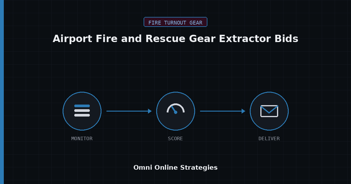 AI Bid Agent for Airport Fire and Rescue Gear Extractor Bids