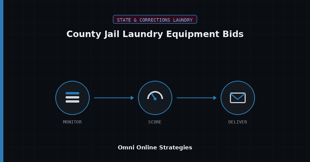 AI Bid Agent for County Jail Laundry Equipment Bids