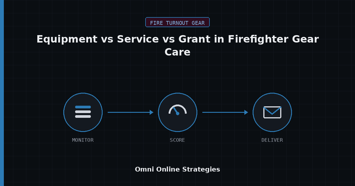 AI Bid Agent for Equipment vs Service vs Grant in Firefighter Gear Care