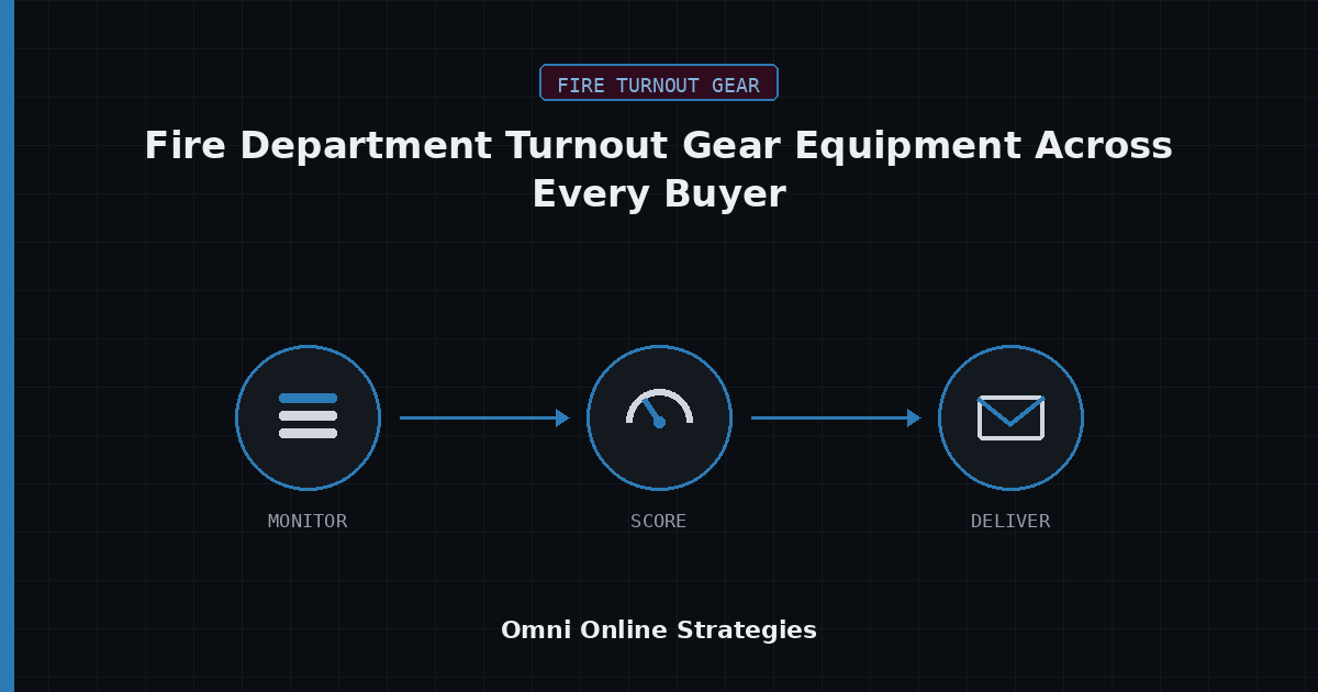 AI Bid Agent for Fire Department Turnout Gear Equipment Across Every Buyer