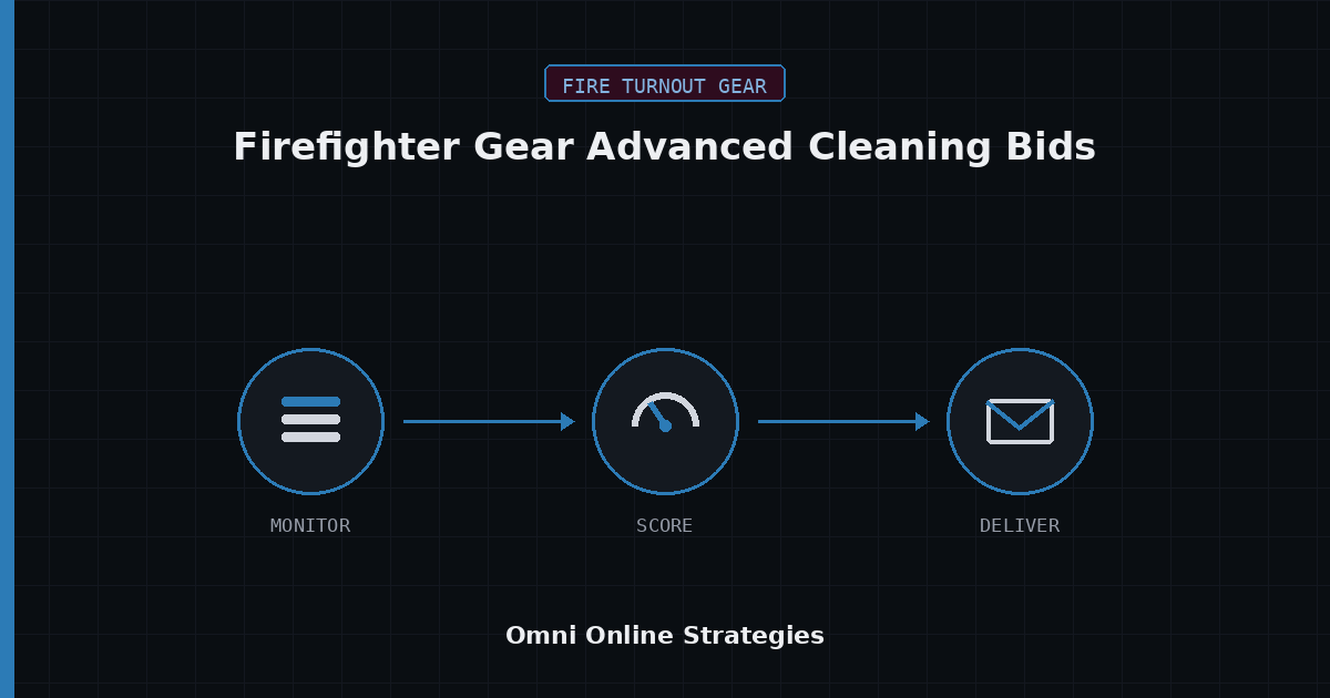 AI Bid Agent for Firefighter Gear Advanced Cleaning Bids