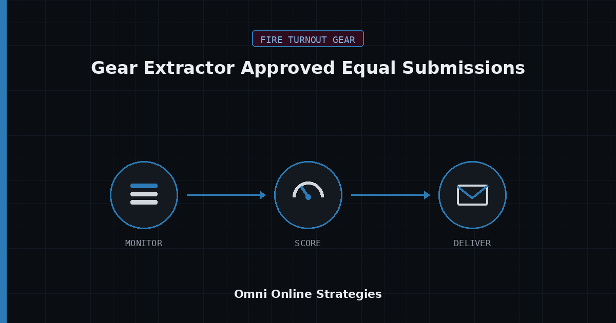 AI Bid Agent for Gear Extractor Approved Equal Submissions