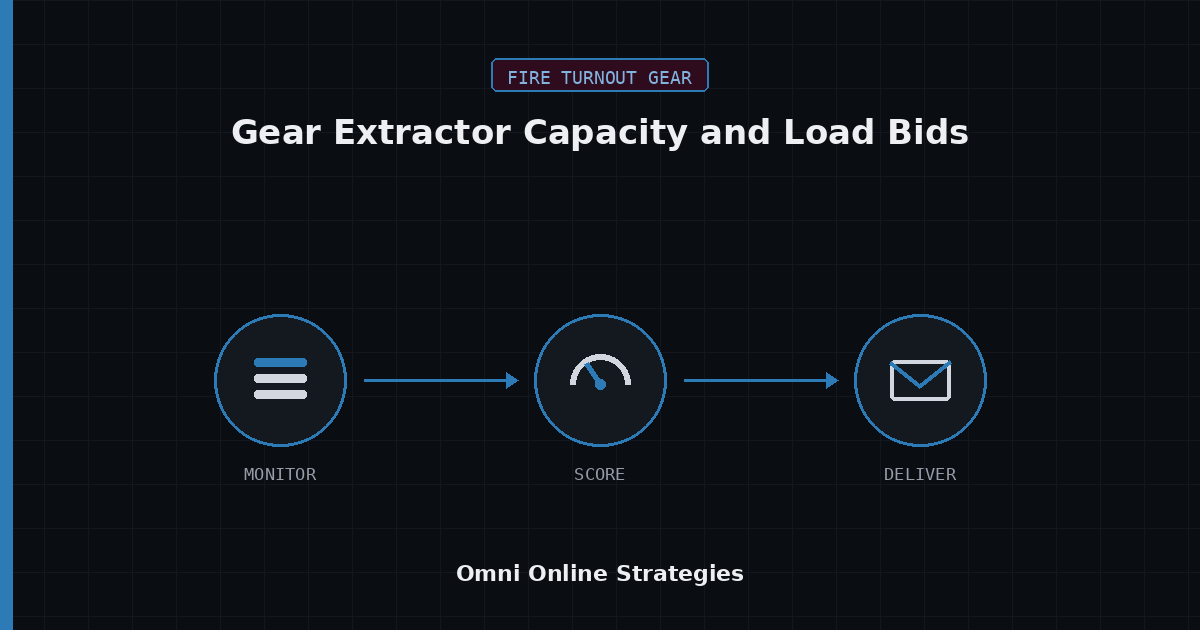 AI Bid Agent for Gear Extractor Capacity and Load Bids