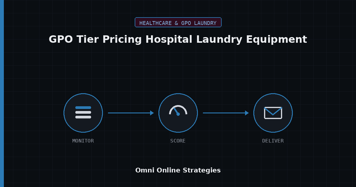AI Bid Agent for GPO Tier Pricing Hospital Laundry Equipment Bids