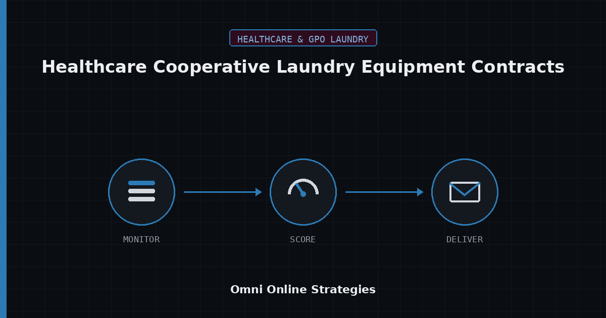 AI Bid Agent for Healthcare Cooperative Laundry Equipment Contracts Bids