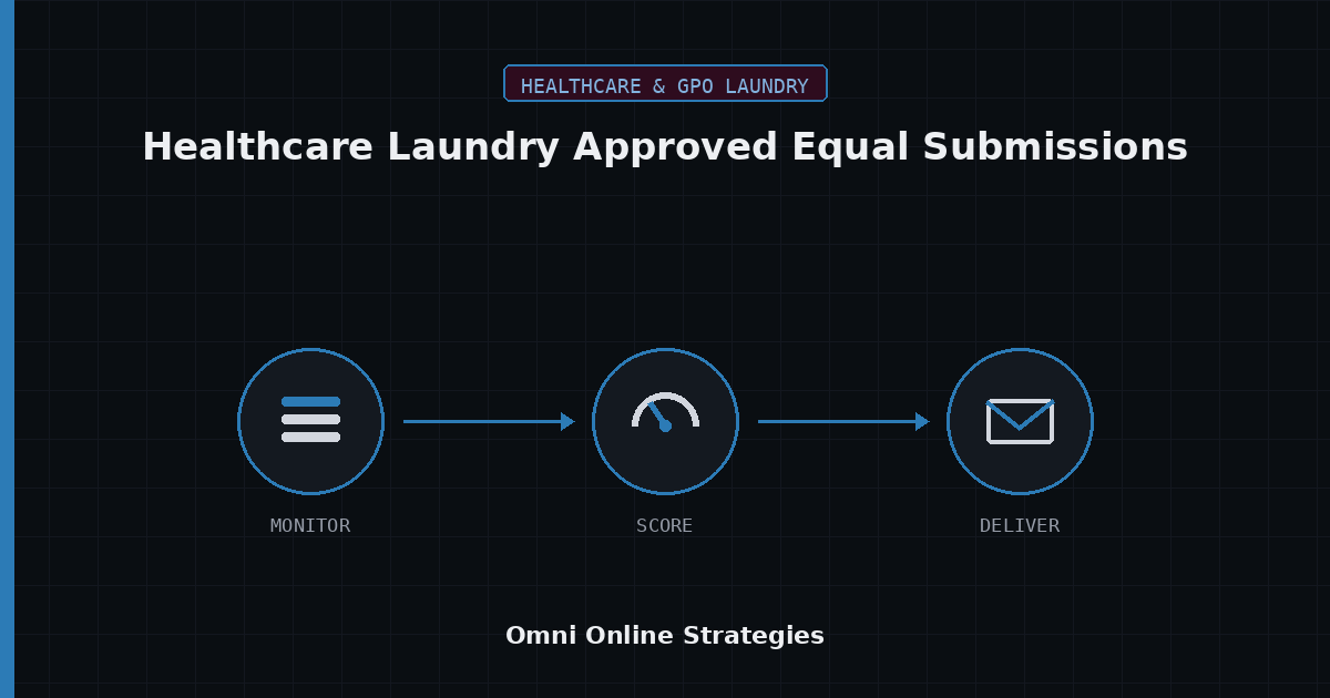 AI Bid Agent for Healthcare Laundry Equipment Approved Equal Submissions