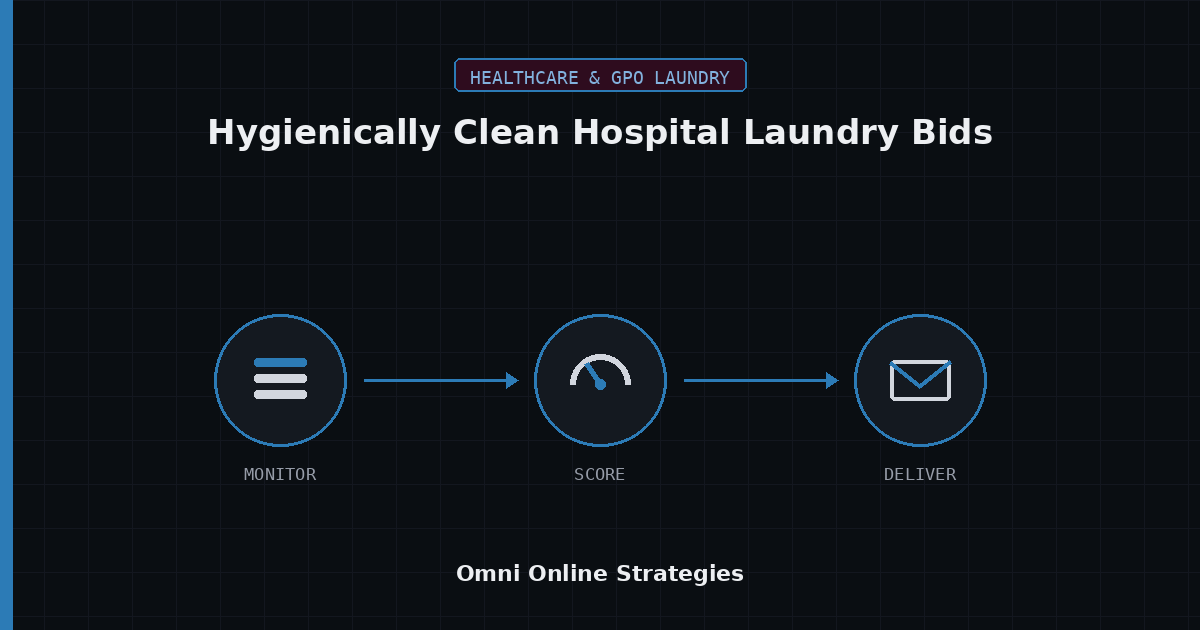 AI Bid Agent for Hygienically Clean Hospital Laundry Equipment Bids