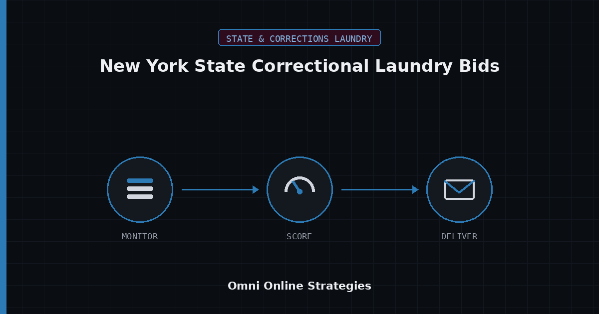 AI Bid Agent for New York State Correctional Laundry Equipment Bids