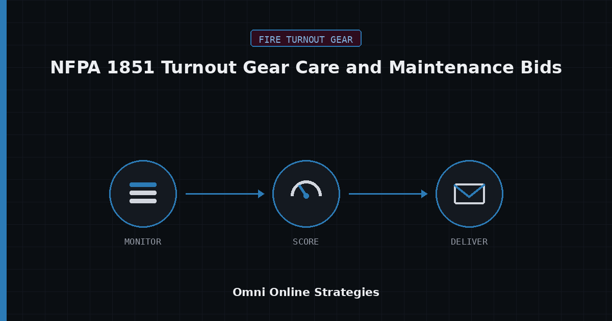 AI Bid Agent for NFPA 1851 Turnout Gear Care and Maintenance Bids