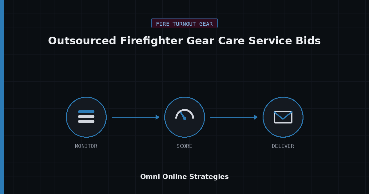 AI Bid Agent for Outsourced Firefighter Gear Care Service Bids