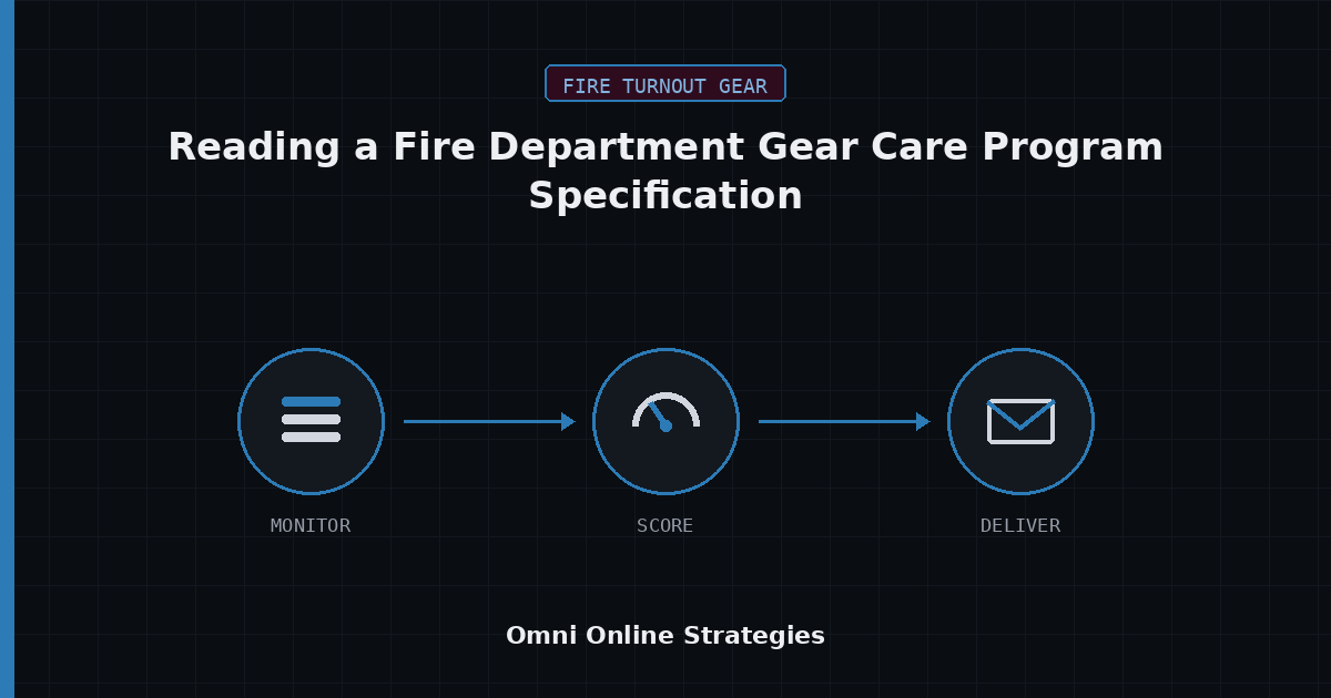 AI Bid Agent for Reading a Fire Department Gear Care Program Specification