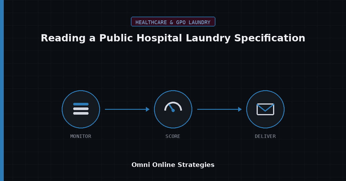 AI Bid Agent for Reading a Public Hospital Laundry Specification
