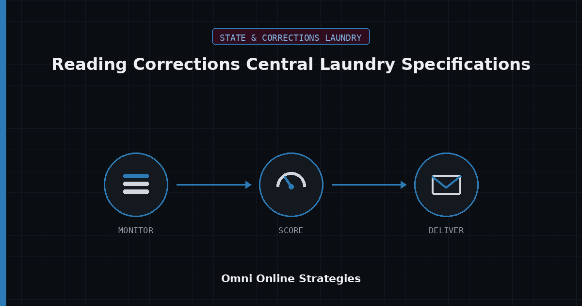 AI Bid Agent for Reading Corrections Central Laundry Specifications