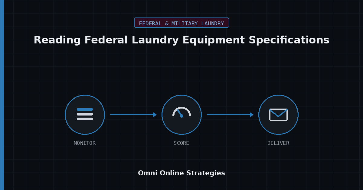 AI Bid Agent for Reading Federal Laundry Equipment Specifications