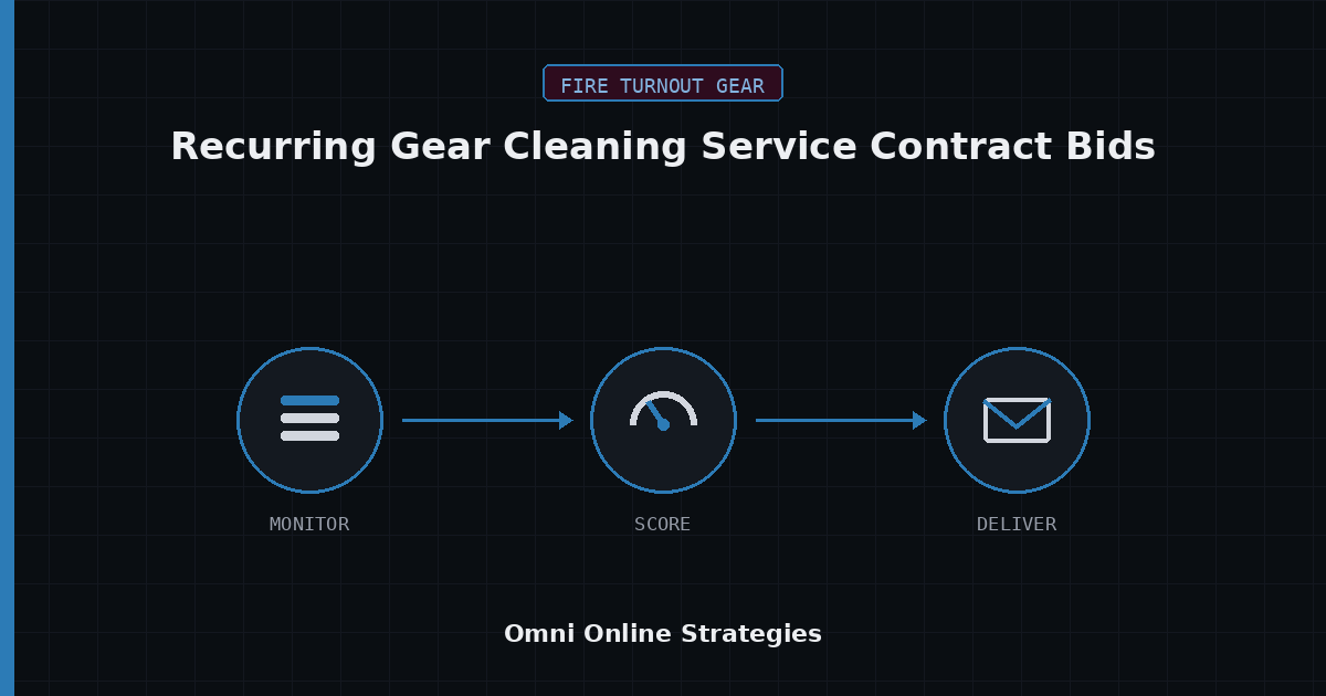 AI Bid Agent for Recurring Gear Cleaning Service Contract Bids