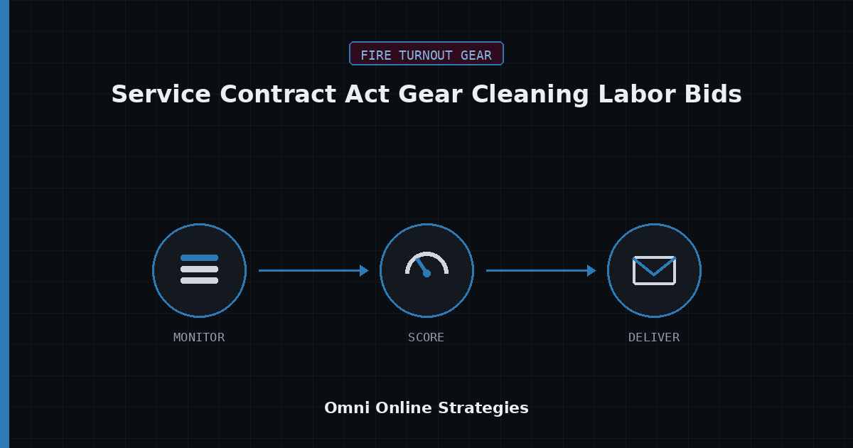AI Bid Agent for Service Contract Act Gear Cleaning Labor Bids