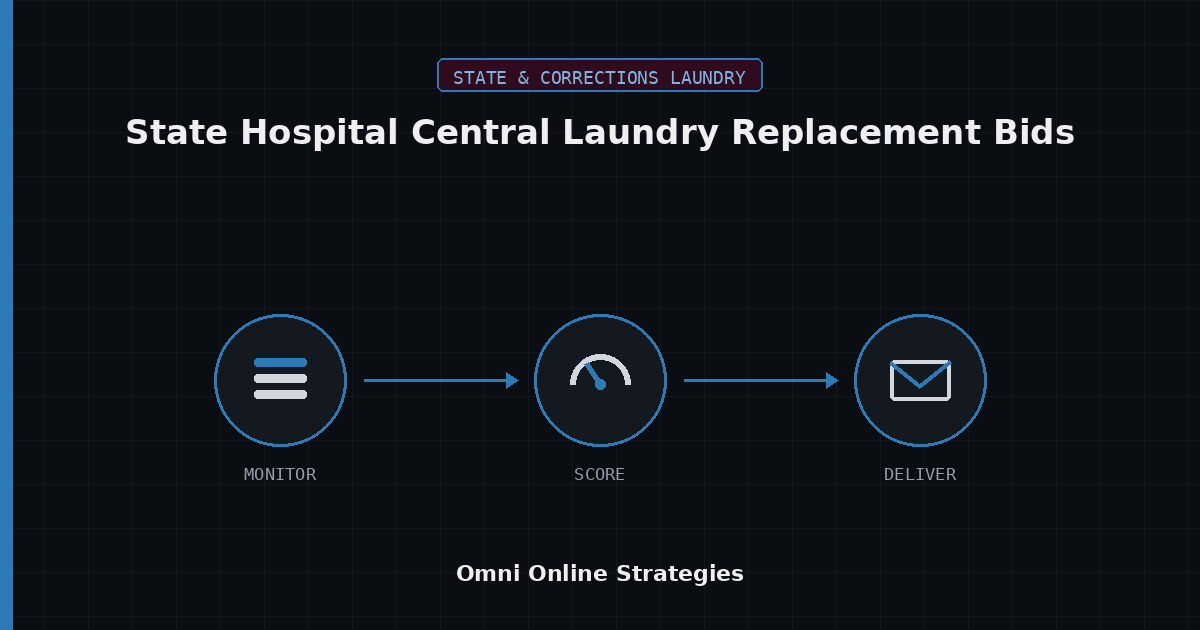 AI Bid Agent for State Hospital Central Laundry Replacement Bids
