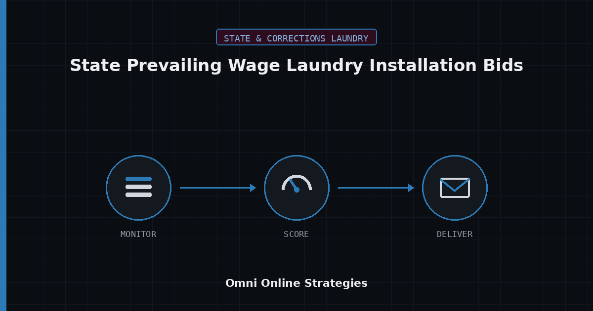 AI Bid Agent for State Prevailing Wage Laundry Installation Bids