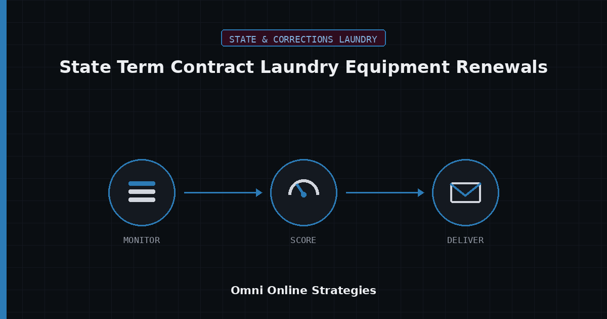 AI Bid Agent for State Term Contract Laundry Equipment Renewals