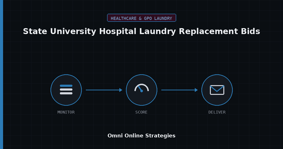 AI Bid Agent for State University Hospital Laundry Replacement Bids