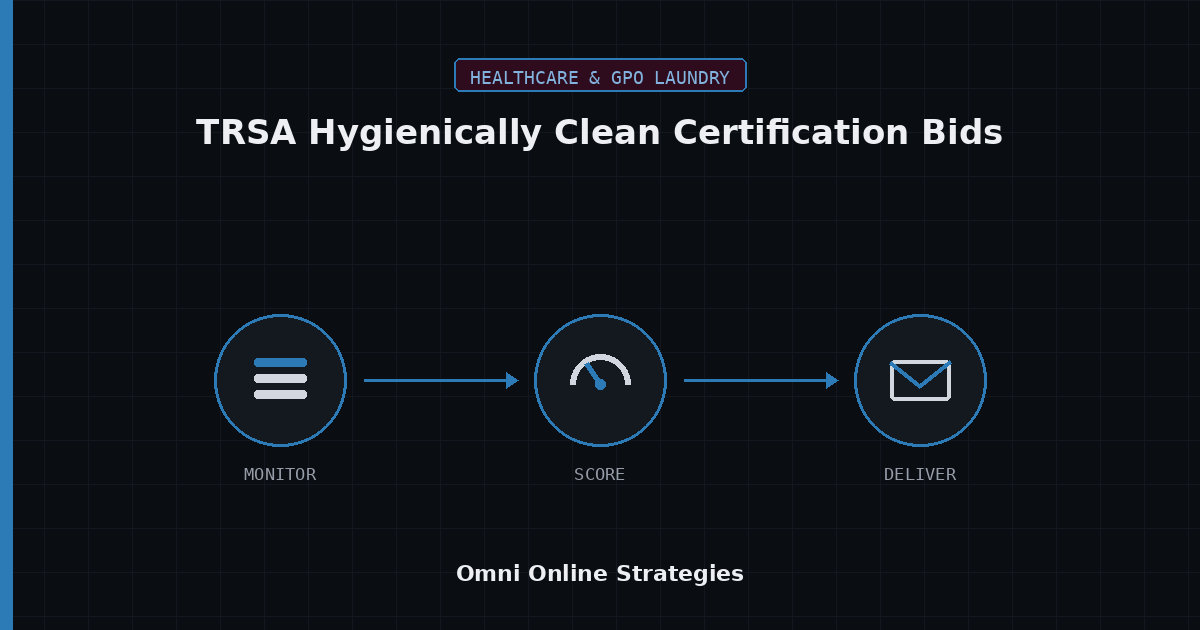 AI Bid Agent for TRSA Hygienically Clean Certification Laundry Bids