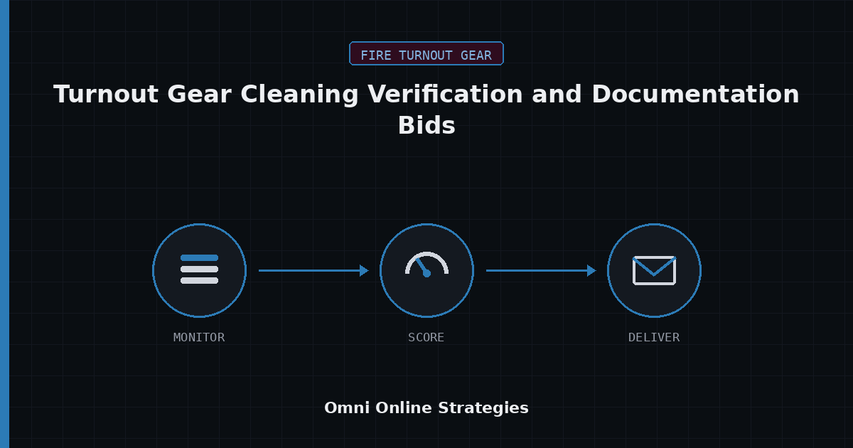 AI Bid Agent for Turnout Gear Cleaning Verification and Documentation Bids