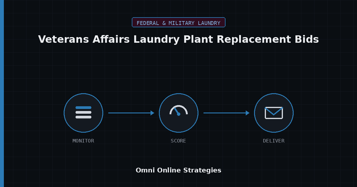 AI Bid Agent for Veterans Affairs Laundry Plant Replacement Bids