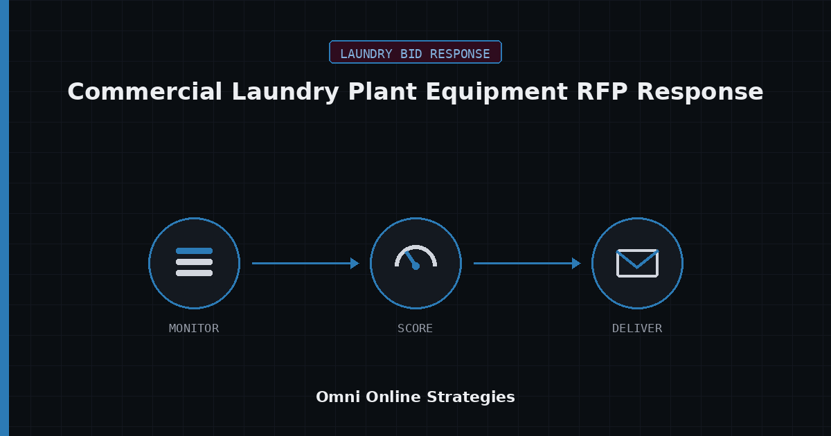 AI Bid Response Agent for Commercial Laundry Plant Equipment RFP Response