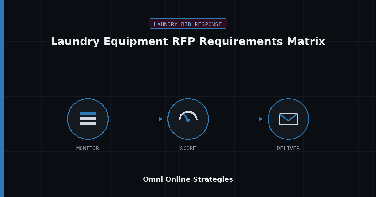 AI Bid Response Agent for Laundry Equipment RFP Requirements Matrix