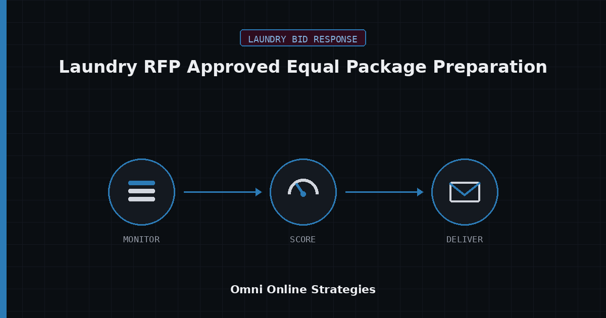 AI Bid Response Agent for Laundry RFP Approved Equal Package Preparation