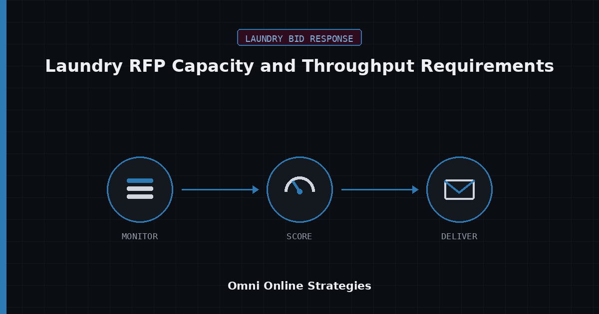 AI Bid Response Agent for Laundry RFP Capacity and Throughput Requirements