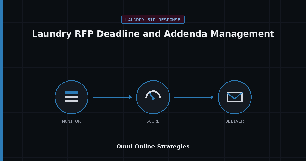 AI Bid Response Agent for Laundry RFP Deadline and Addenda Management