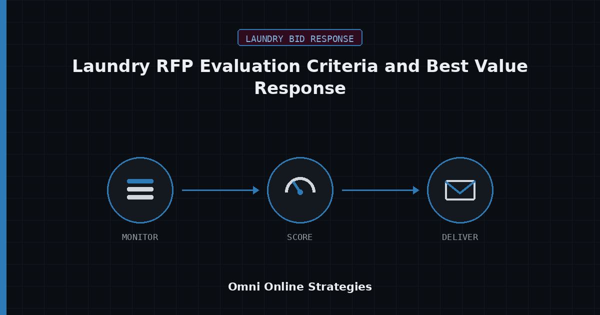 AI Bid Response Agent for Laundry RFP Evaluation Criteria and Best Value Response