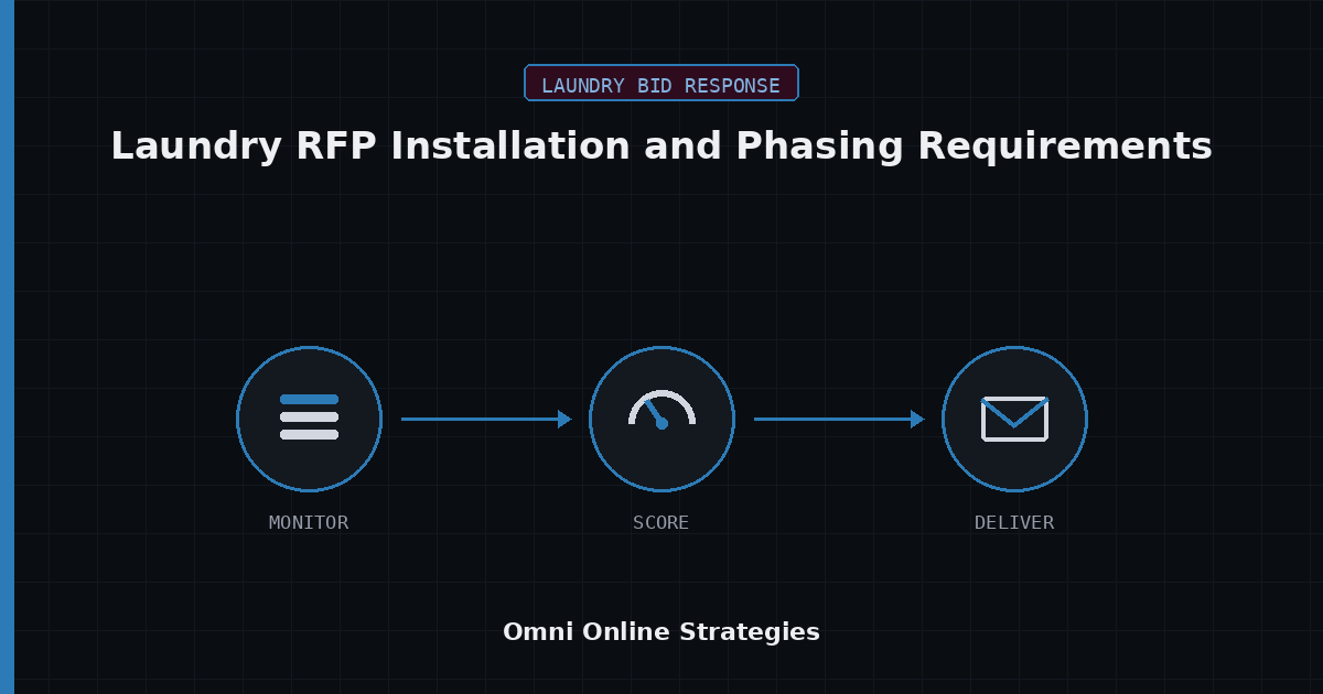 AI Bid Response Agent for Laundry RFP Installation and Phasing Requirements