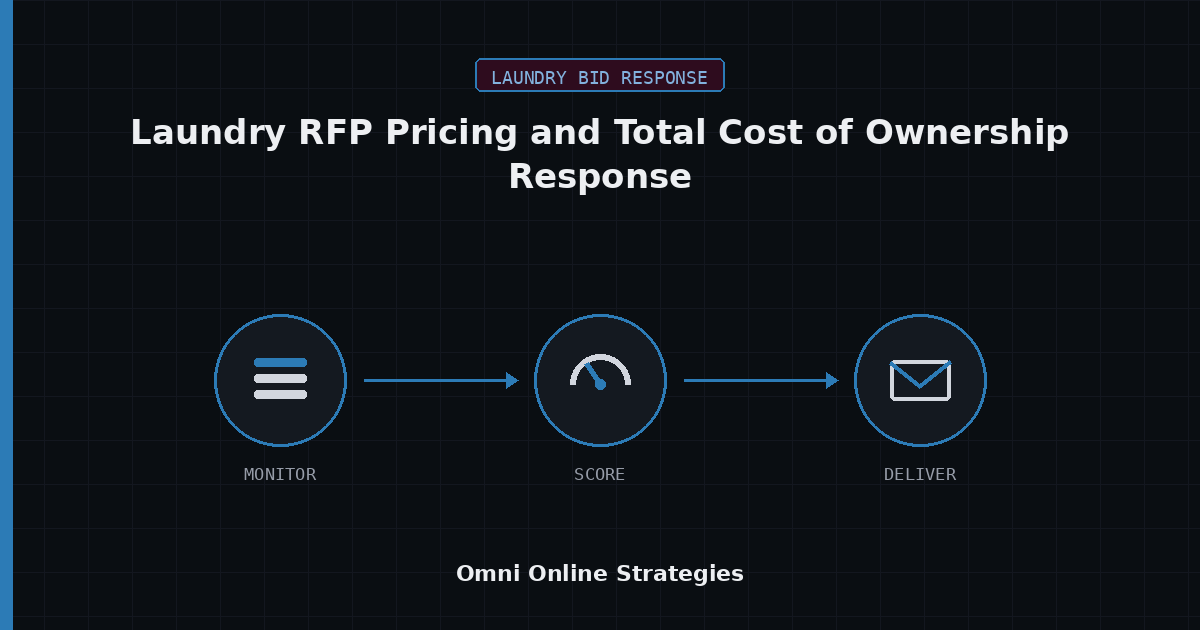 AI Bid Response Agent for Laundry RFP Pricing and Total Cost of Ownership Response