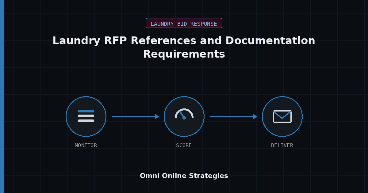 AI Bid Response Agent for Laundry RFP References and Documentation Requirements