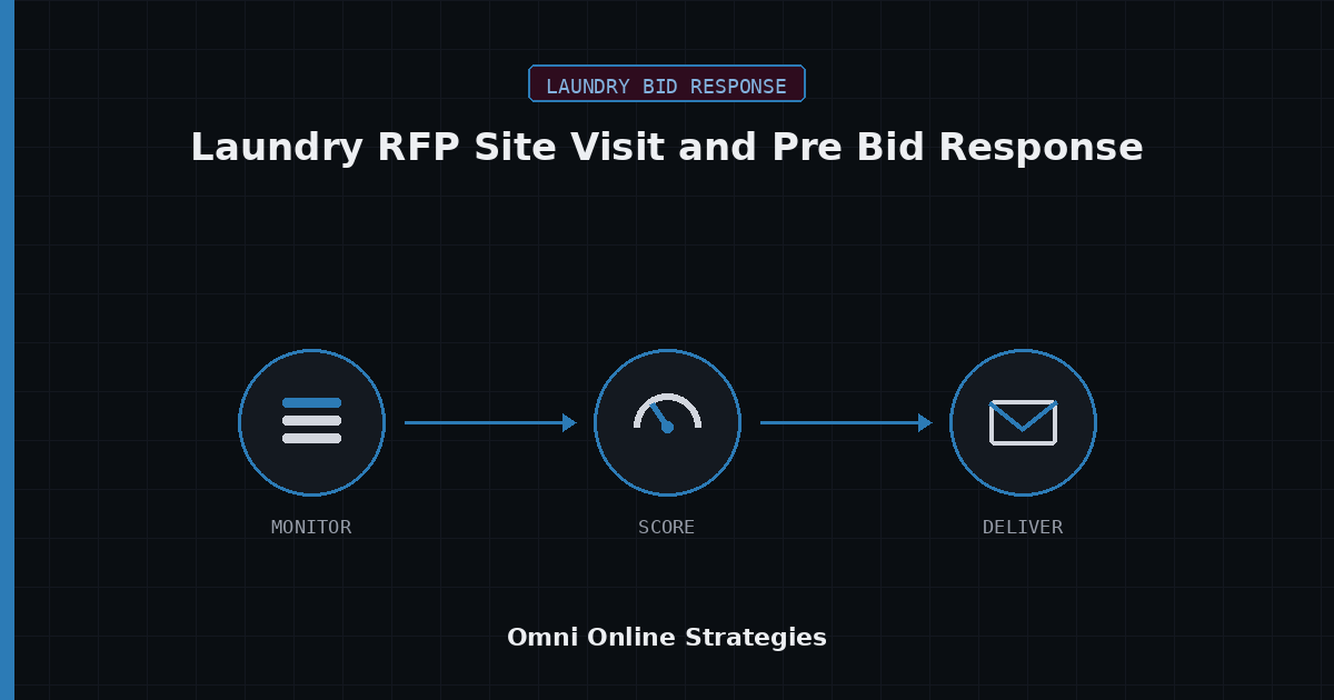 AI Bid Response Agent for Laundry RFP Site Visit and Pre Bid Response