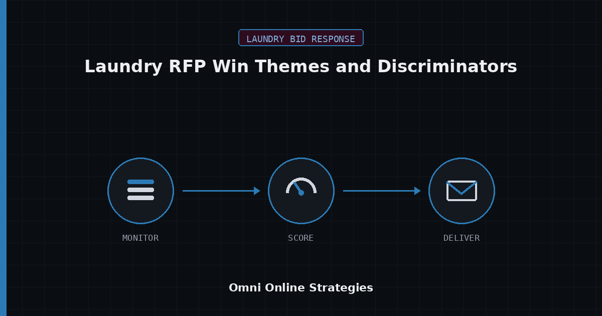 AI Bid Response Agent for Laundry RFP Win Themes and Discriminators