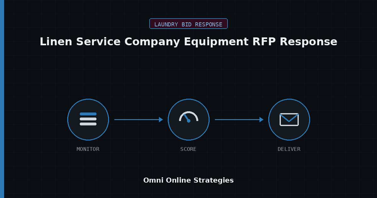 AI Bid Response Agent for Linen Service Company Equipment RFP Response