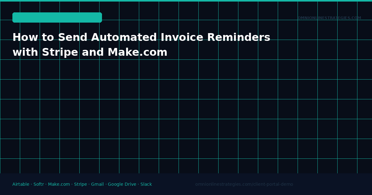 How to Send Automated Invoice Reminders with Stripe and Make.com