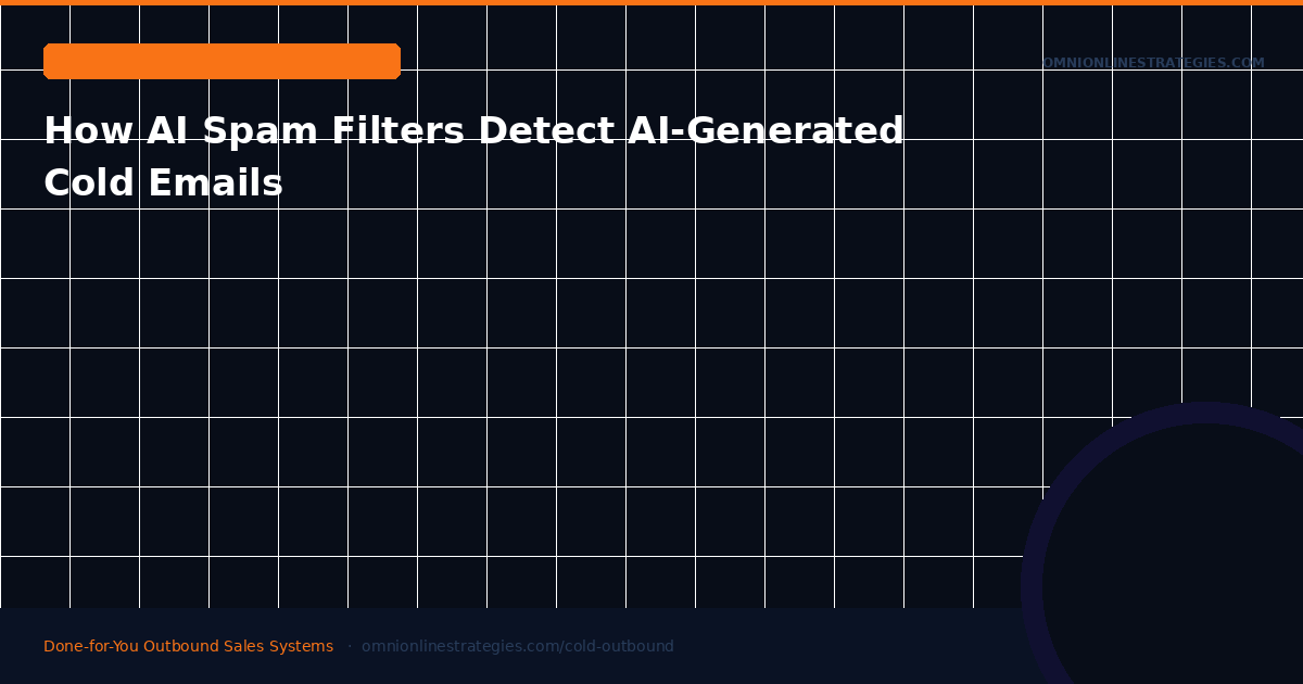 How AI Spam Filters Detect AI-Generated Cold Emails in 2026