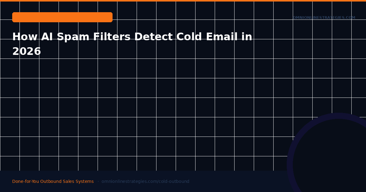 How AI Spam Filters Detect Cold Email in 2026