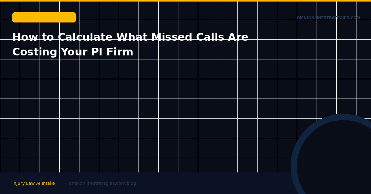How to Calculate What Missed Calls Are Costing Your PI Firm