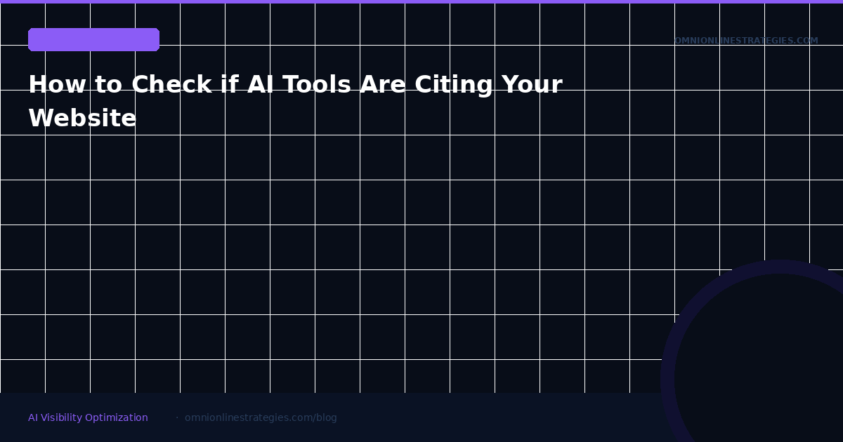 How to Check if AI Tools Are Citing Your Website