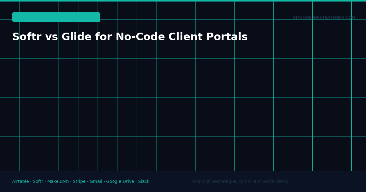 Softr vs Glide for No-Code Client Portals — Which Should Agencies Use