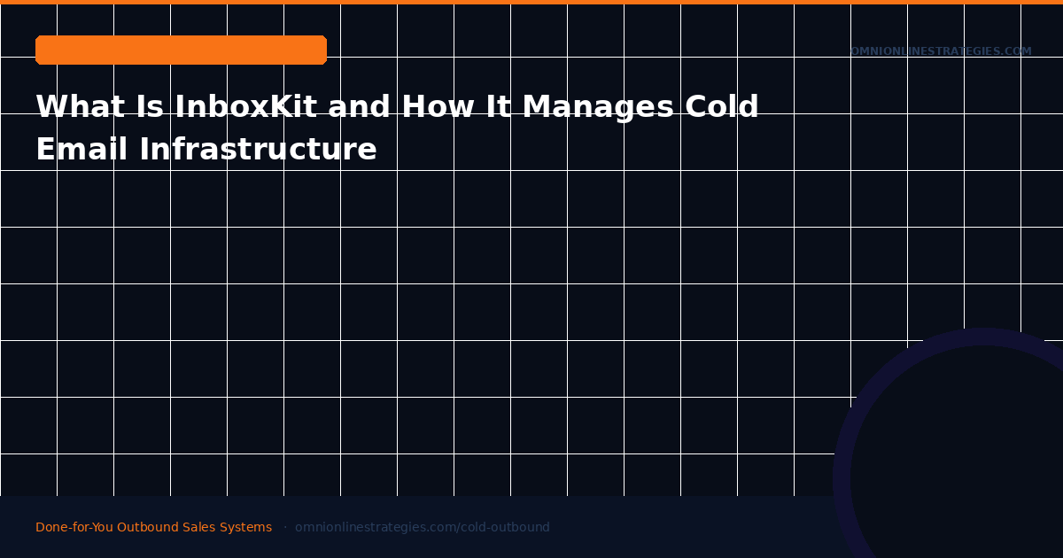 What Is InboxKit and How It Manages Cold Email Infrastructure at Scale