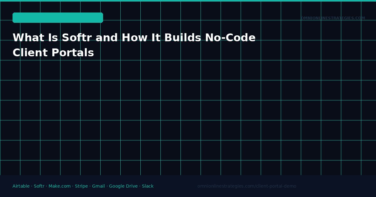 What Is Softr and How It Builds No-Code Client Portals on Top of Airtable