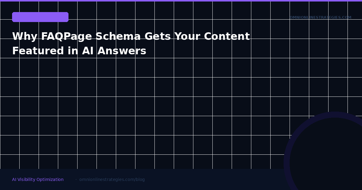 Why FAQPage Schema Gets Your Content Featured in AI Answers