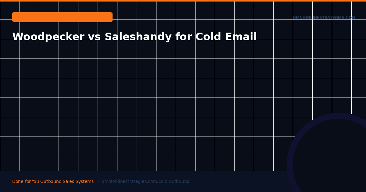 Woodpecker vs Saleshandy for Cold Email — Which Is Right for Your Business