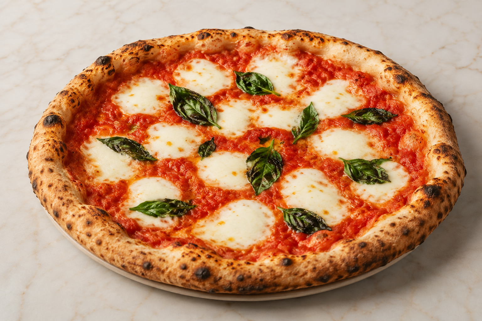 Margherita pizza